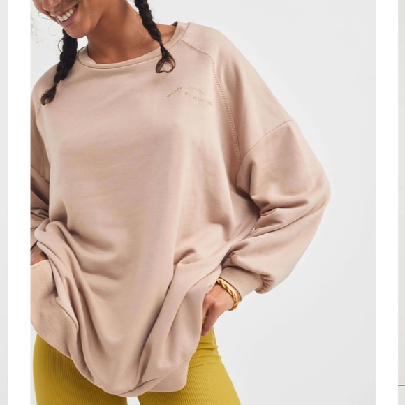 NWT For Love and Lemons Alex Lightweight Sweatshirt - Picture 2 of 7